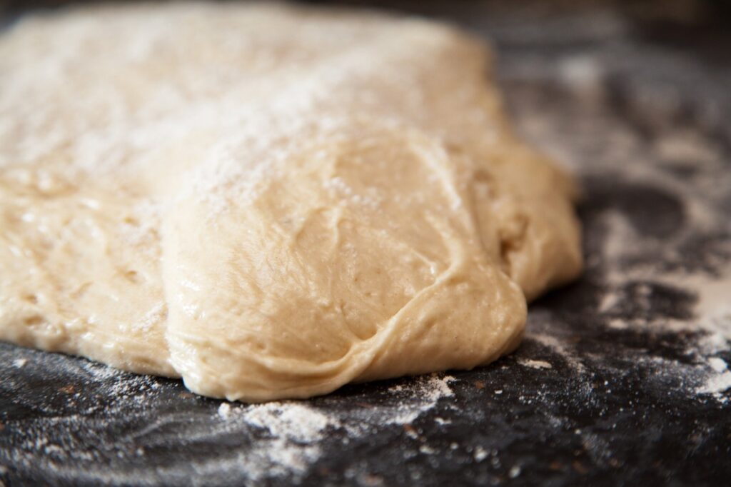 impasto hamburger bun