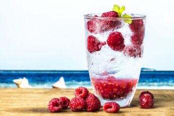 acqua aromatizzata lampone