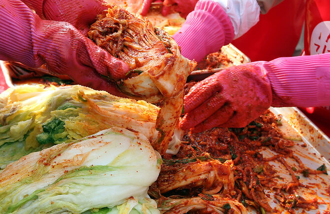 kimchi cibo coreano