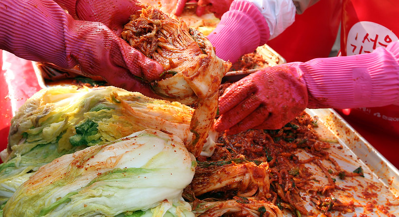 kimchi preparazione