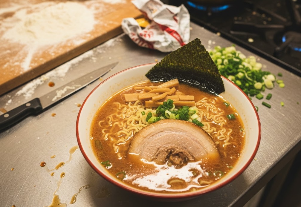 ramen shooyu piatto