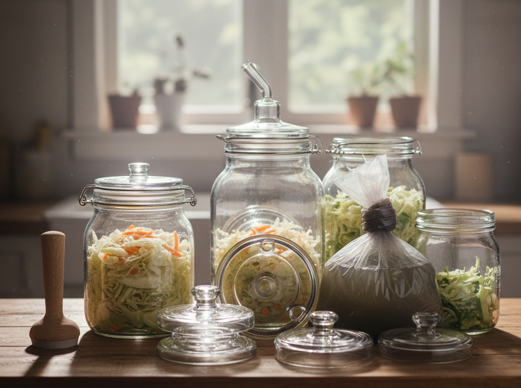 barattoli verdure fermenatte