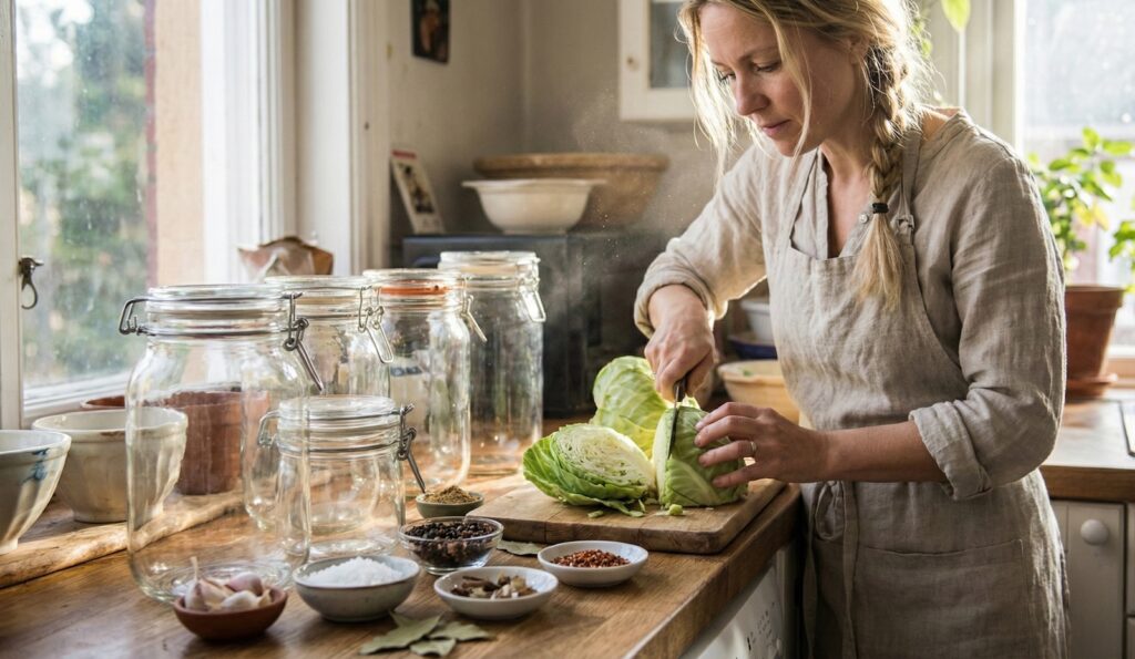 svezzia cavolo cappuccio fermentazione controllata